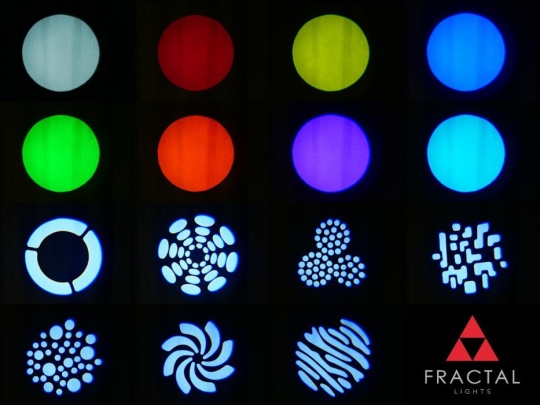 FRACTAL MINI LED GOBO SPOT 60 W - miniatura